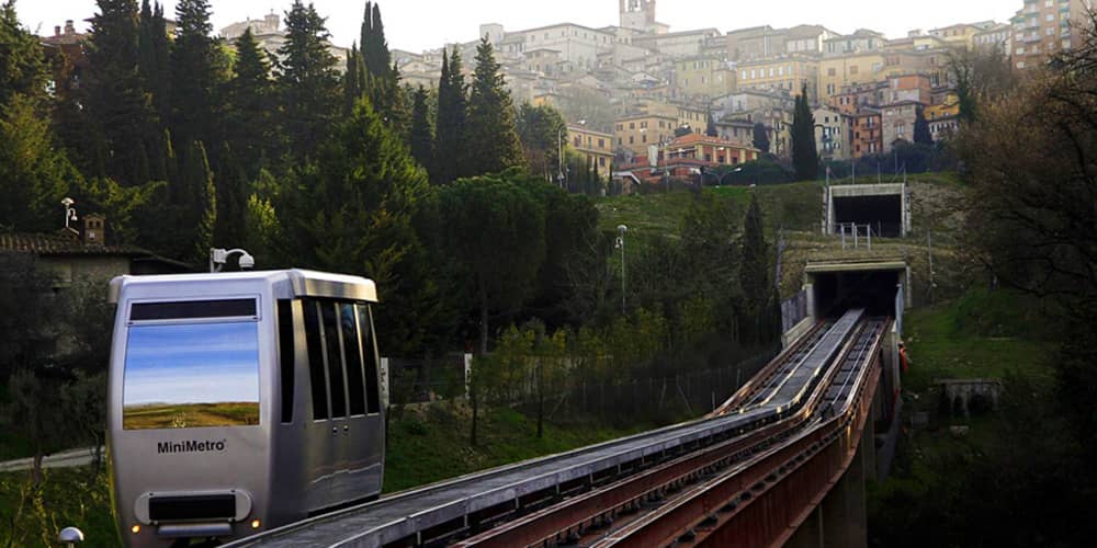 Visita Perugia sul Minimetrò